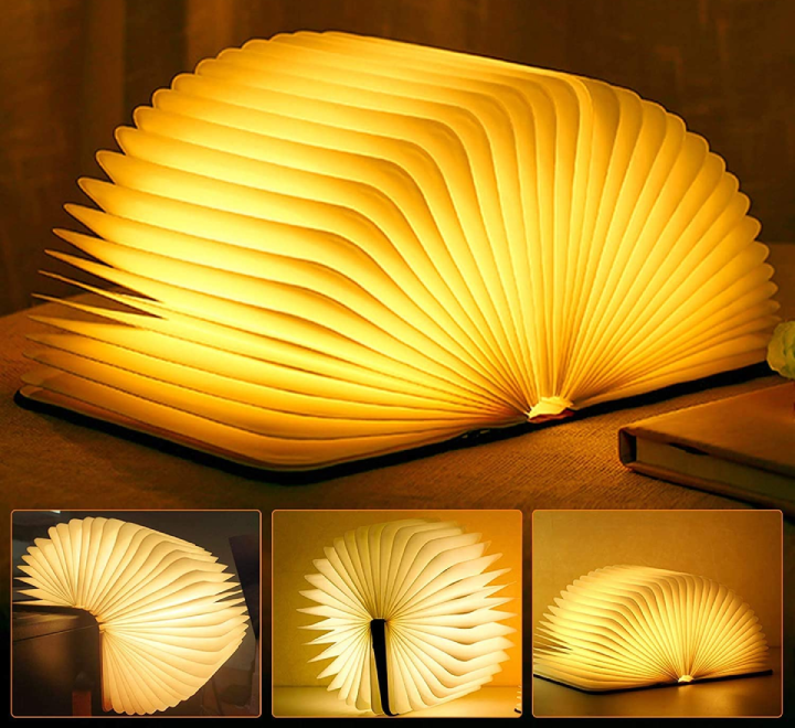 Folding Book Light